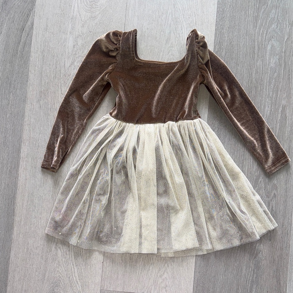 Velvet sparkle tutu dress by girlhood